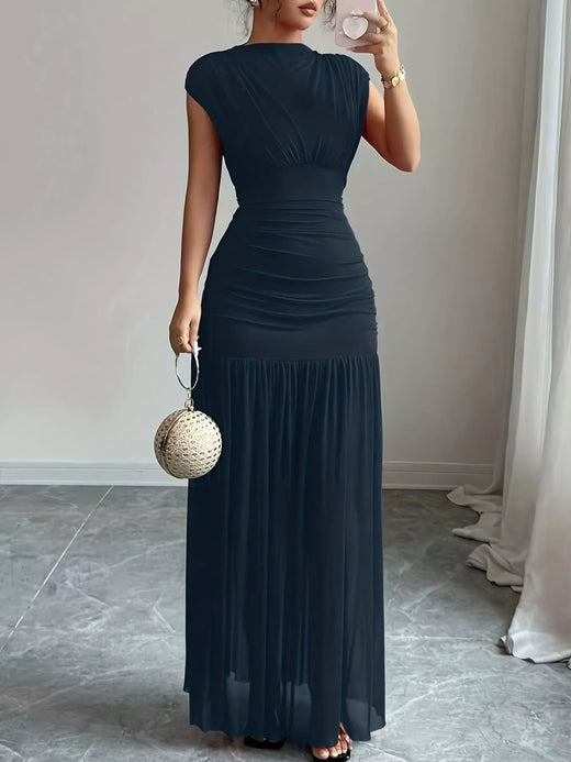 Ruched Bodycon Maxi Dress - alternate view 4