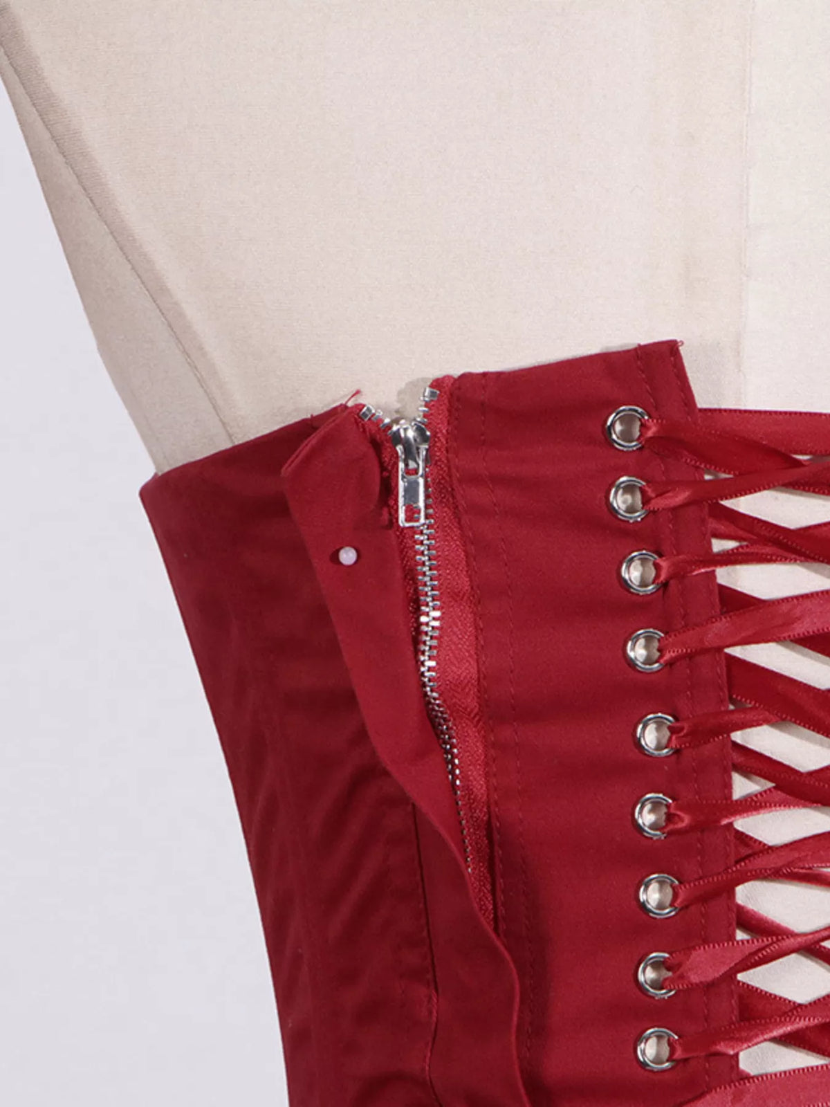 Ruffled Hem Tube Mini Dress - alternate view 9
