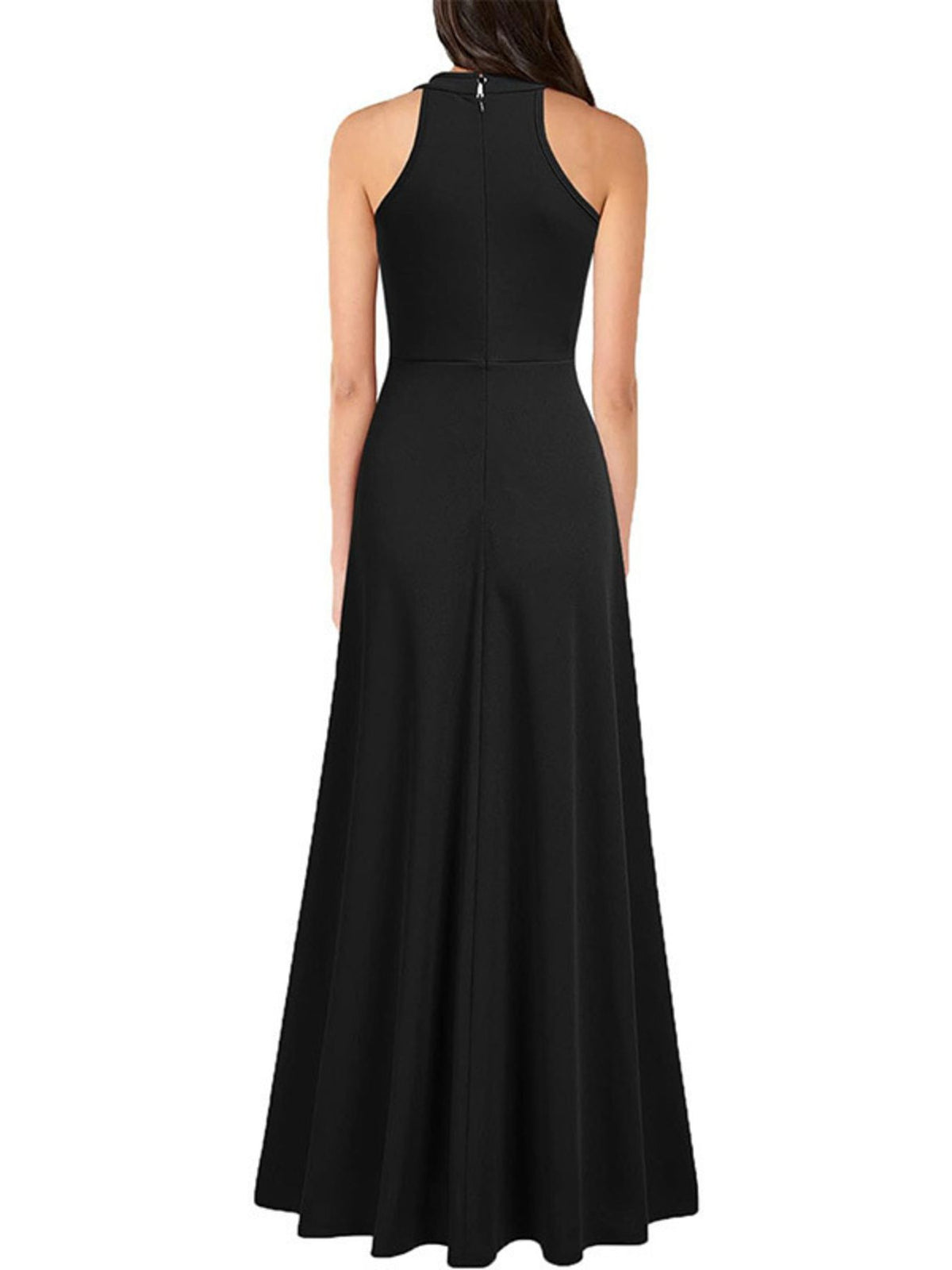 Sleeveless Slit Maxi Dress - alternate view 3