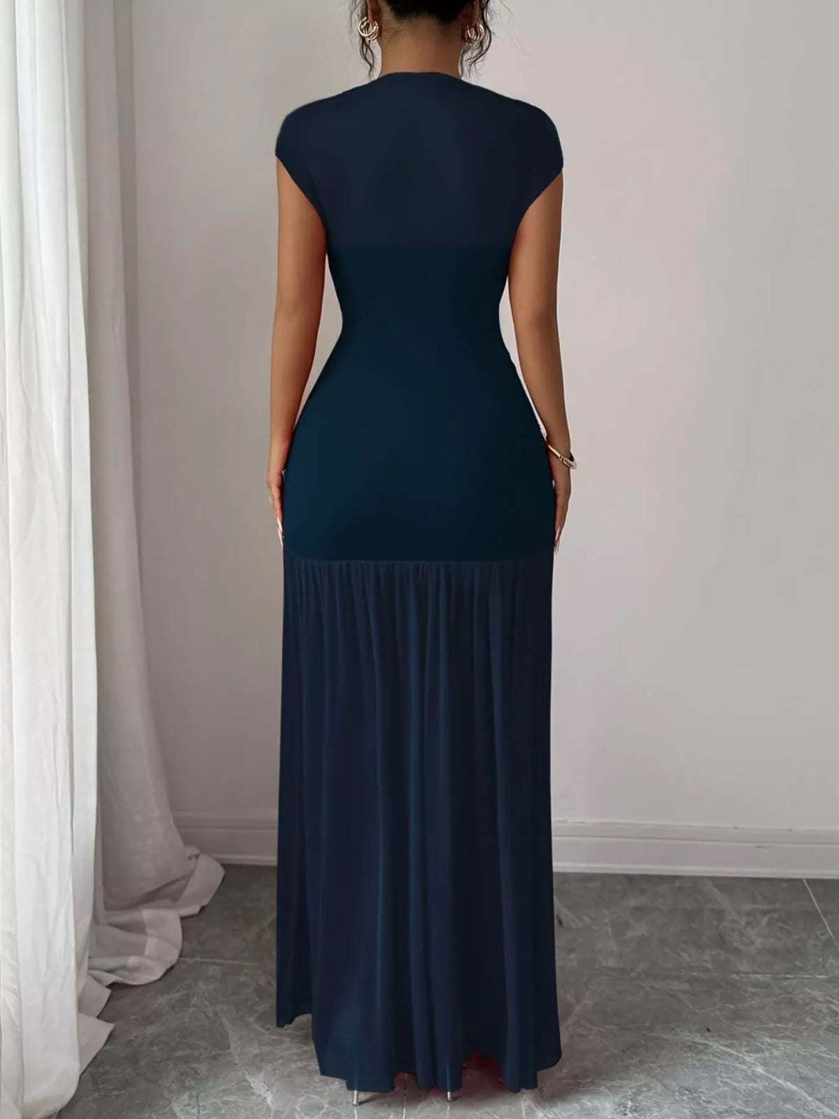Ruched Bodycon Maxi Dress - alternate view 5