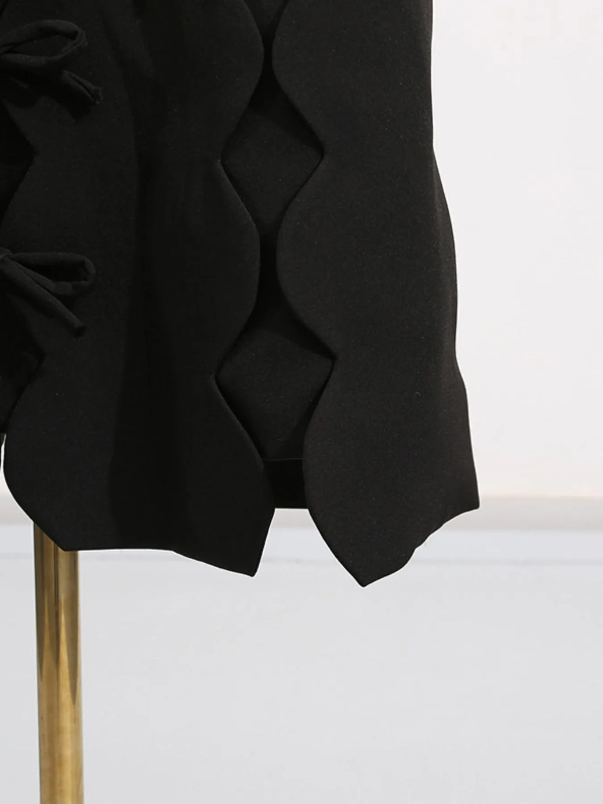 Long Sleeve Bow Front Midi Dress - alternate view 15