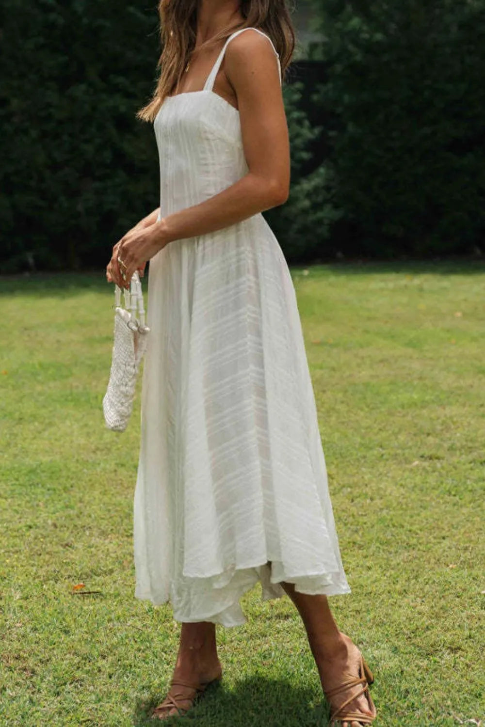 Square Neck Midi Cami Dress - alternate view 10