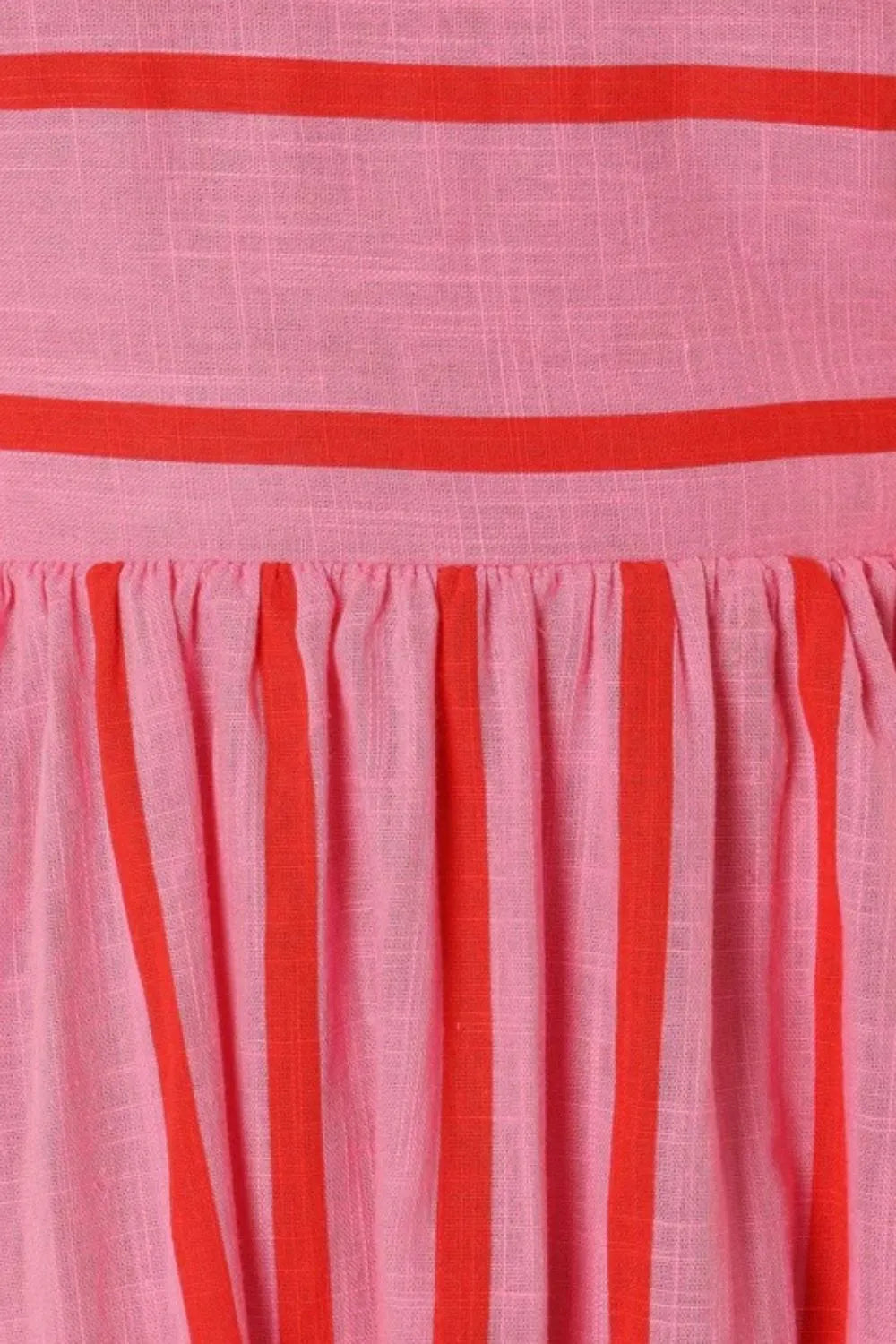 Striped Square Neck Cami Dress - alternate view 9