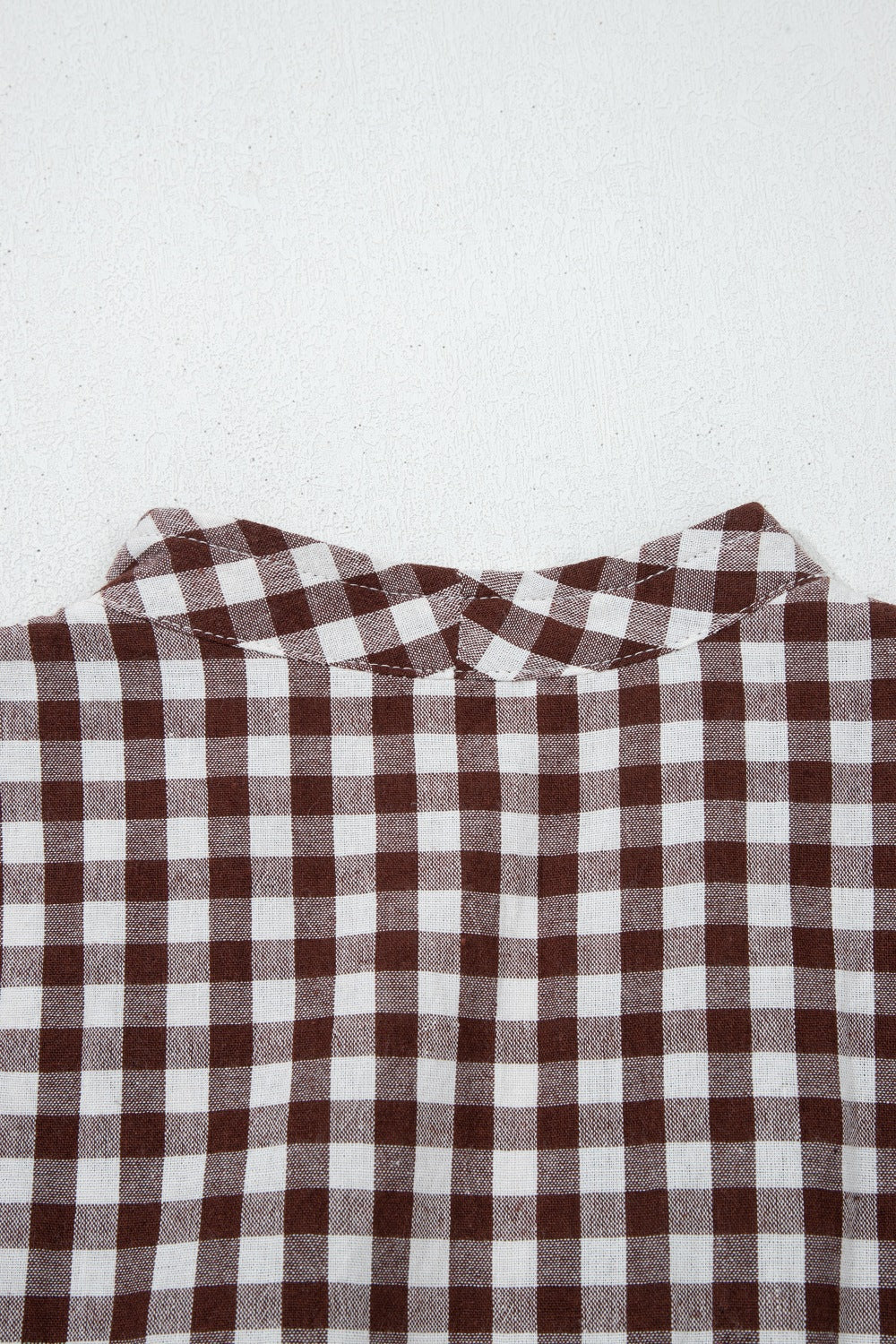 Gingham Zip-Front Midi Dress - alternate view 11