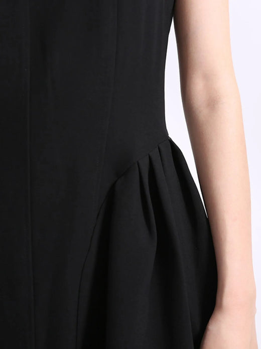 Flower Scoop Neck Sleeveless Dress - alternate view 5