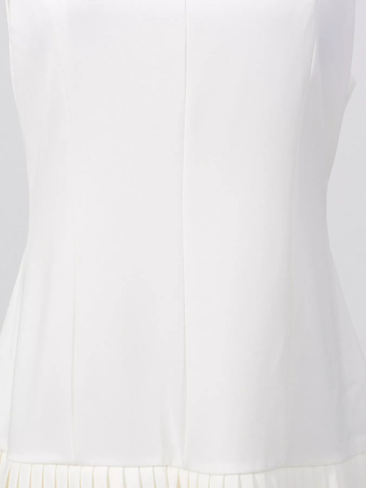 Square Neck Pleated Mini Dress - alternate view 9