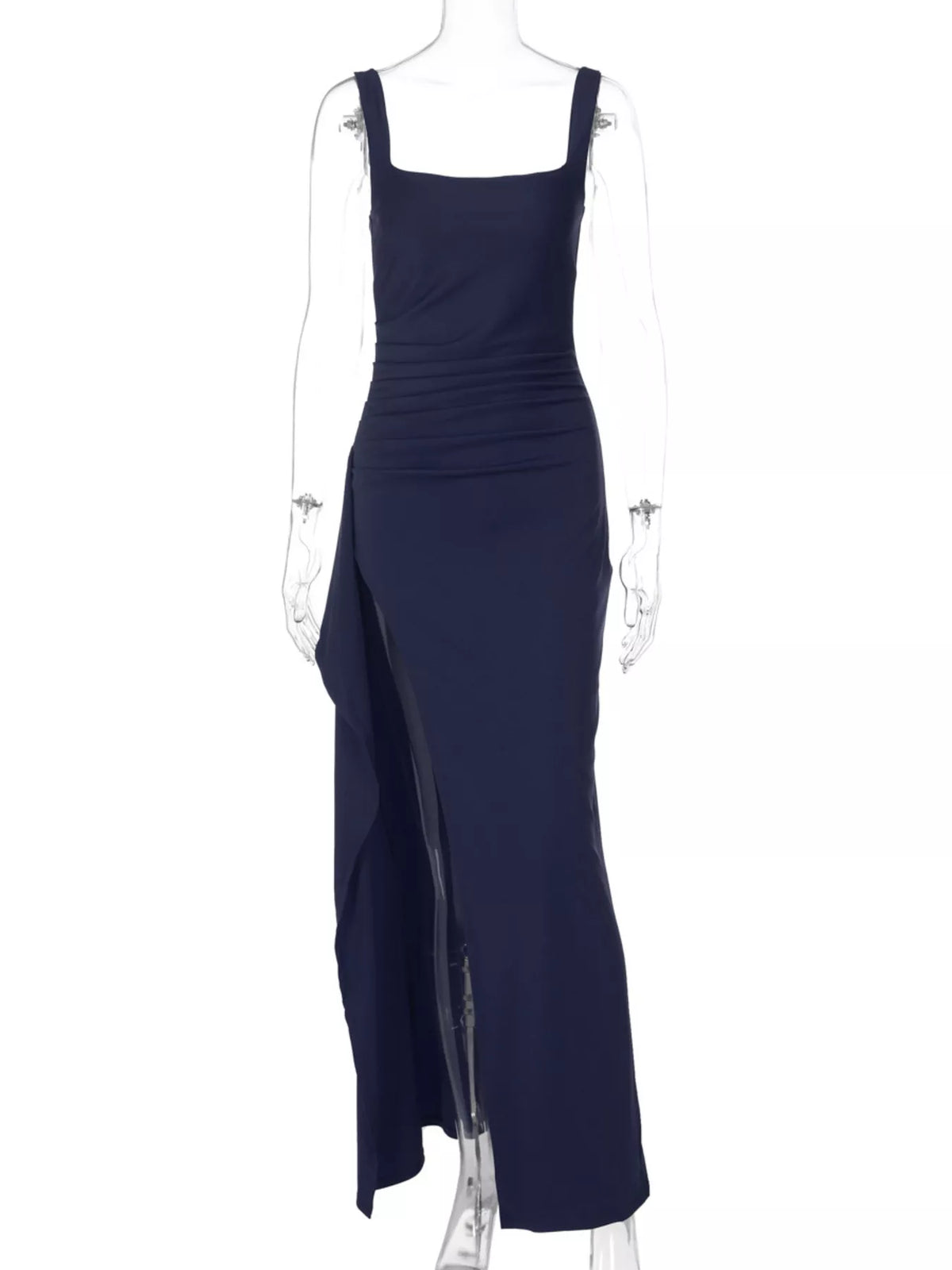 Slit Square Neck Maxi Dress - alternate view 13