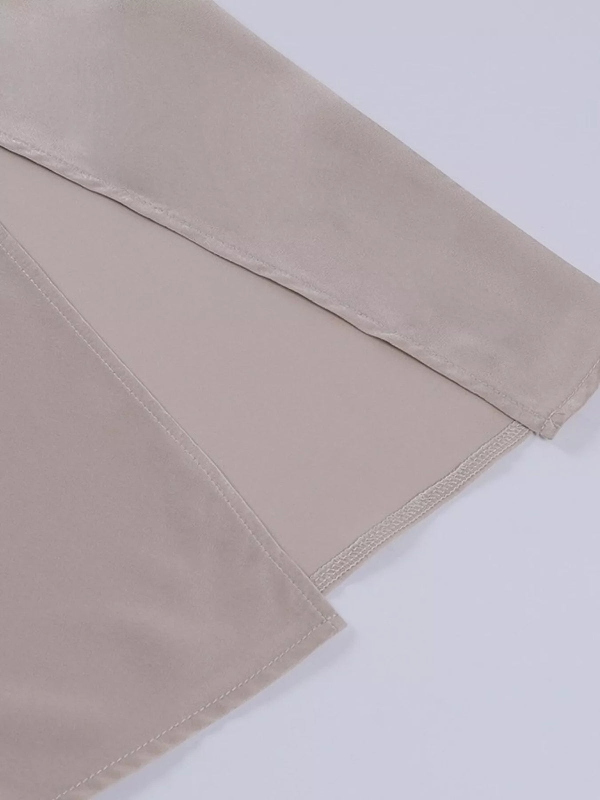 Ruched Slit Spaghetti Strap Dress - alternate view 8