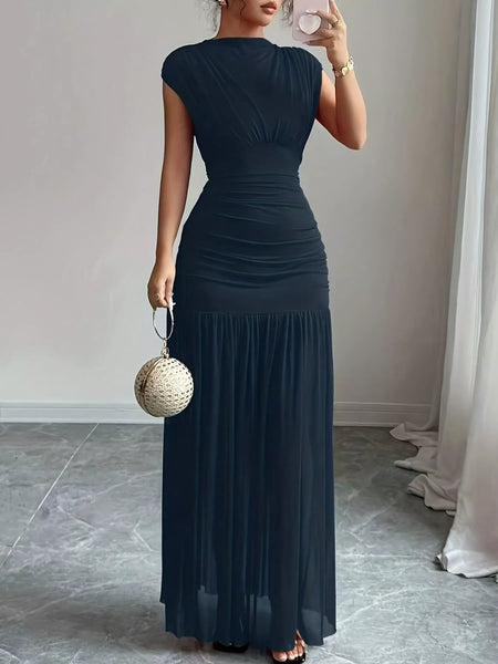 Ruched Bodycon Maxi Dress - alternate view 4
