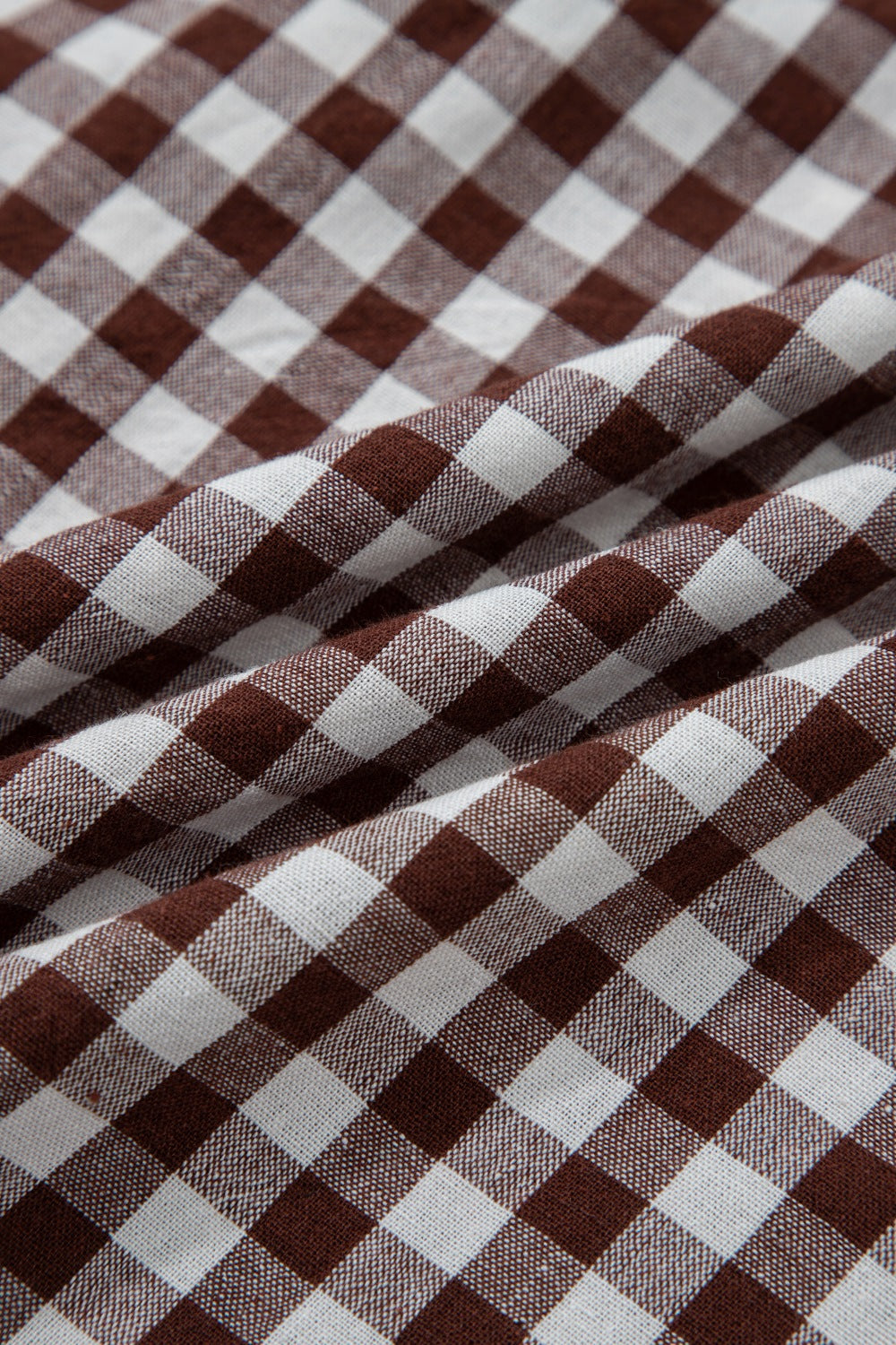 Gingham Zip-Front Midi Dress - alternate view 15