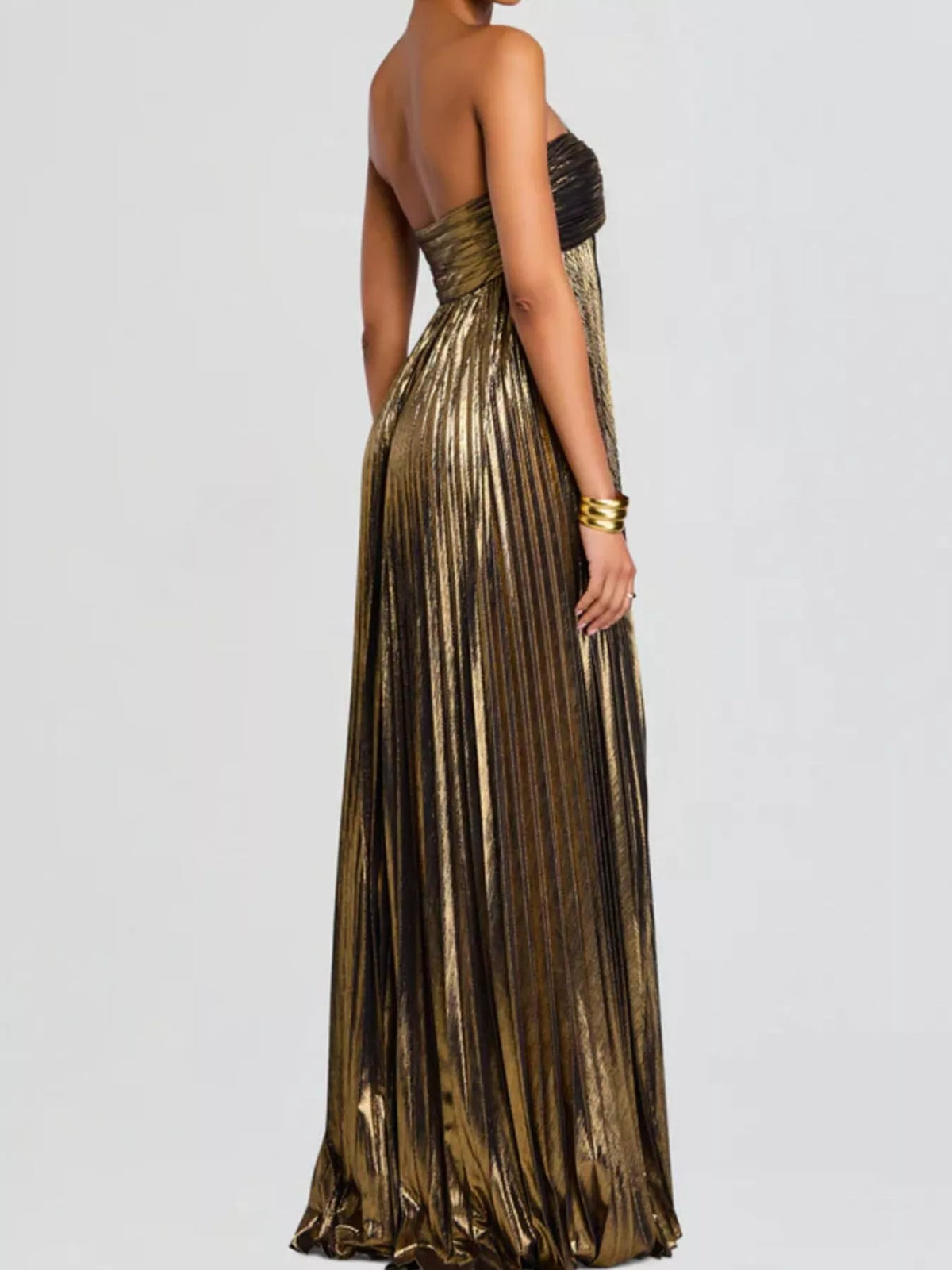 Split Sweetheart Neck Tube Maxi Dress - alternate view 5
