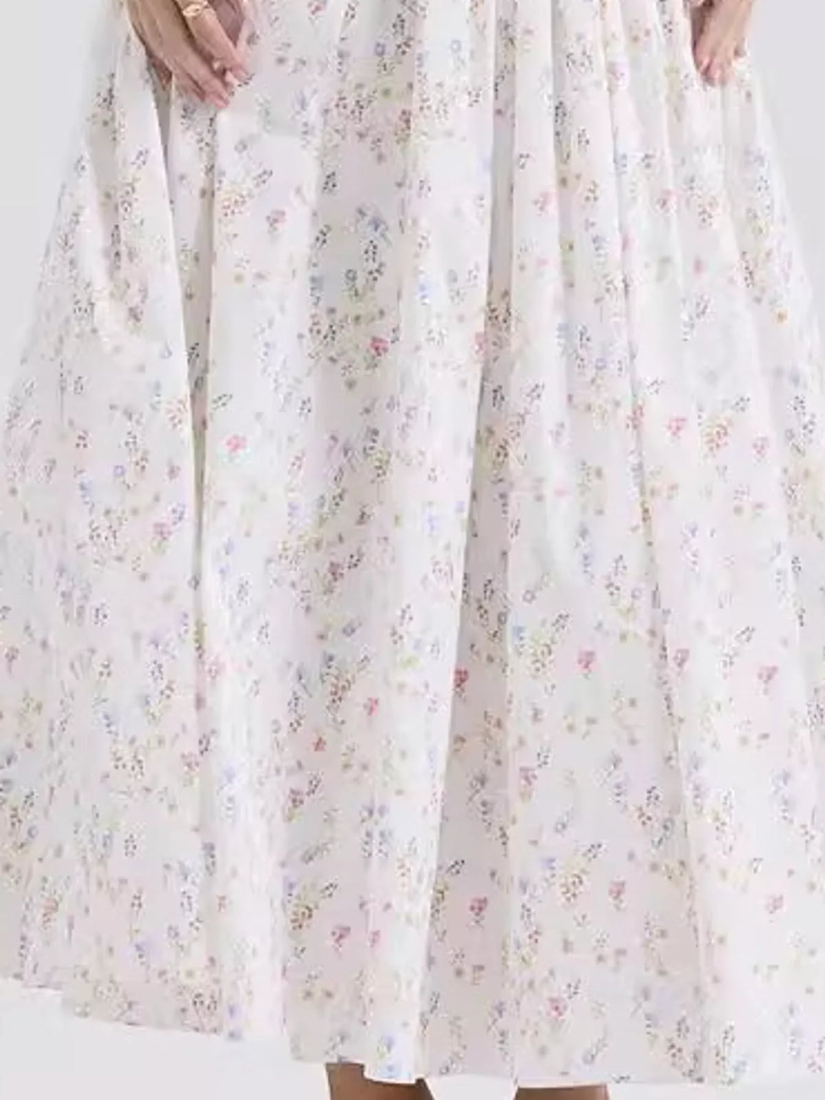 Floral Spaghetti Straps Midi Dress - alternate view 23