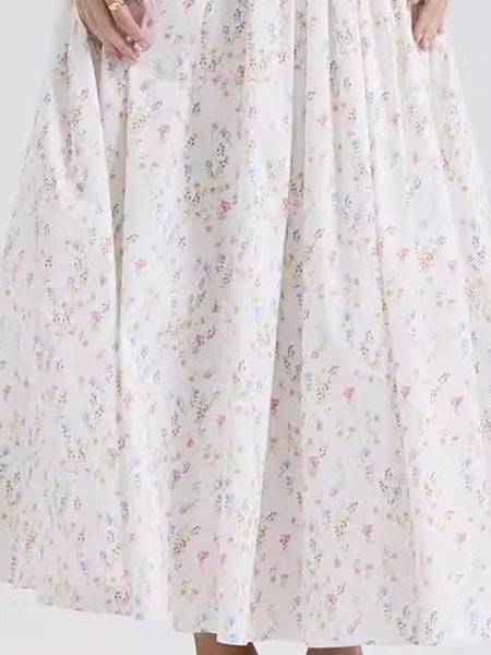Floral Spaghetti Straps Midi Dress - alternate view 23