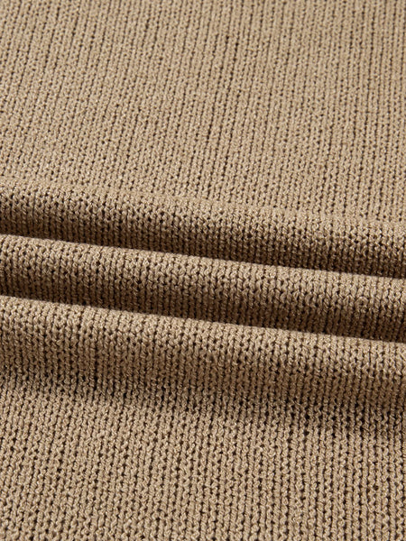Oversize Drop Shoulder Slouchy Sweater Dress - alternate view 9