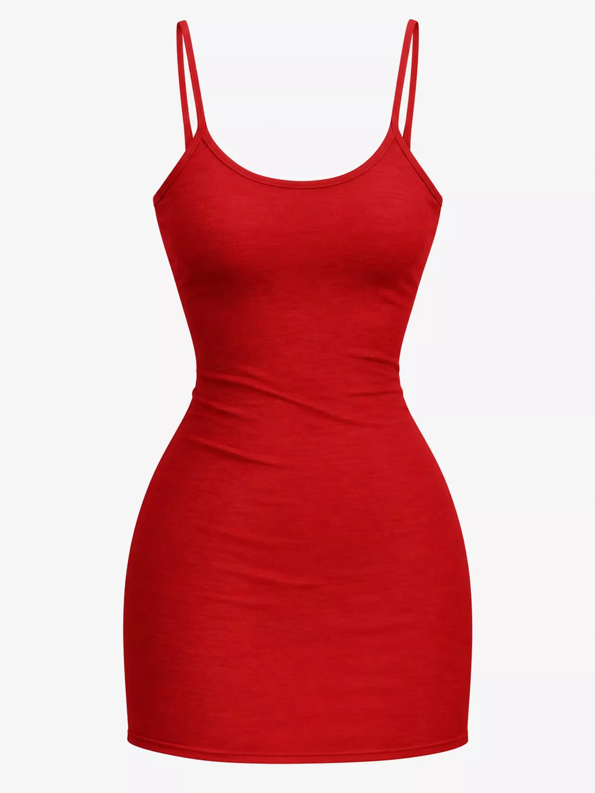 Full Size Scoop Neck Cami Dress Plus Size - alternate view 4