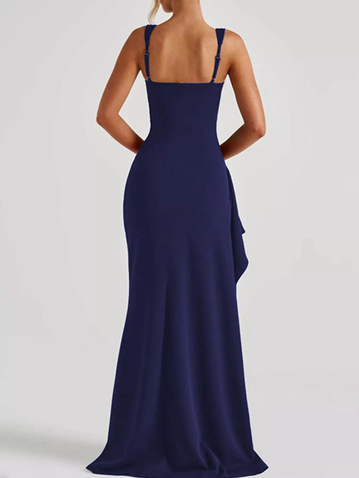 Slit Square Neck Maxi Dress - alternate view 12