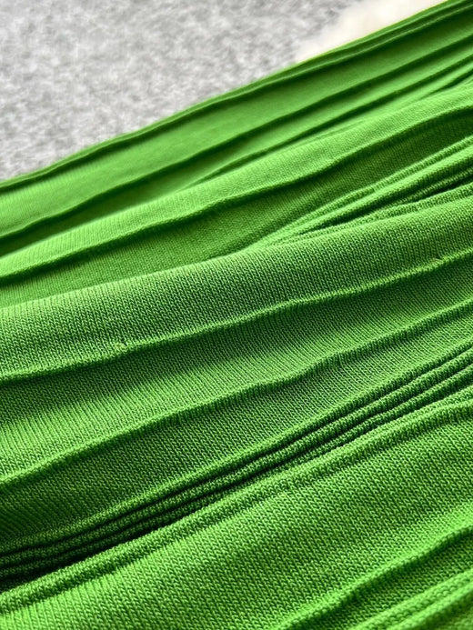 Sleeveless Textured Knit Dress - alternate view 6