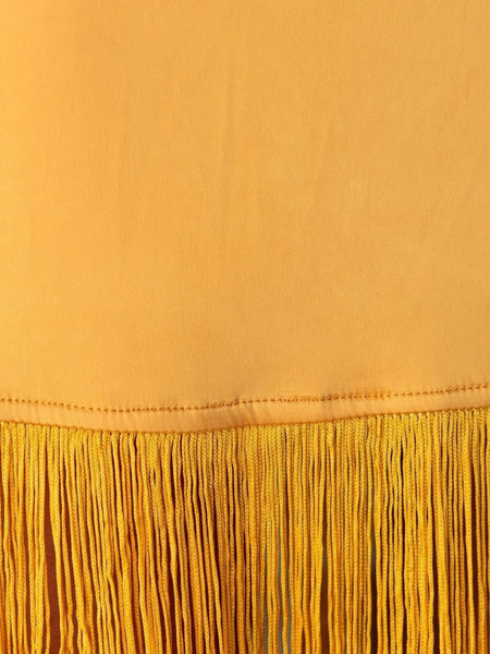 Fringe Halter Neck Sleeveless Dress - alternate view 9