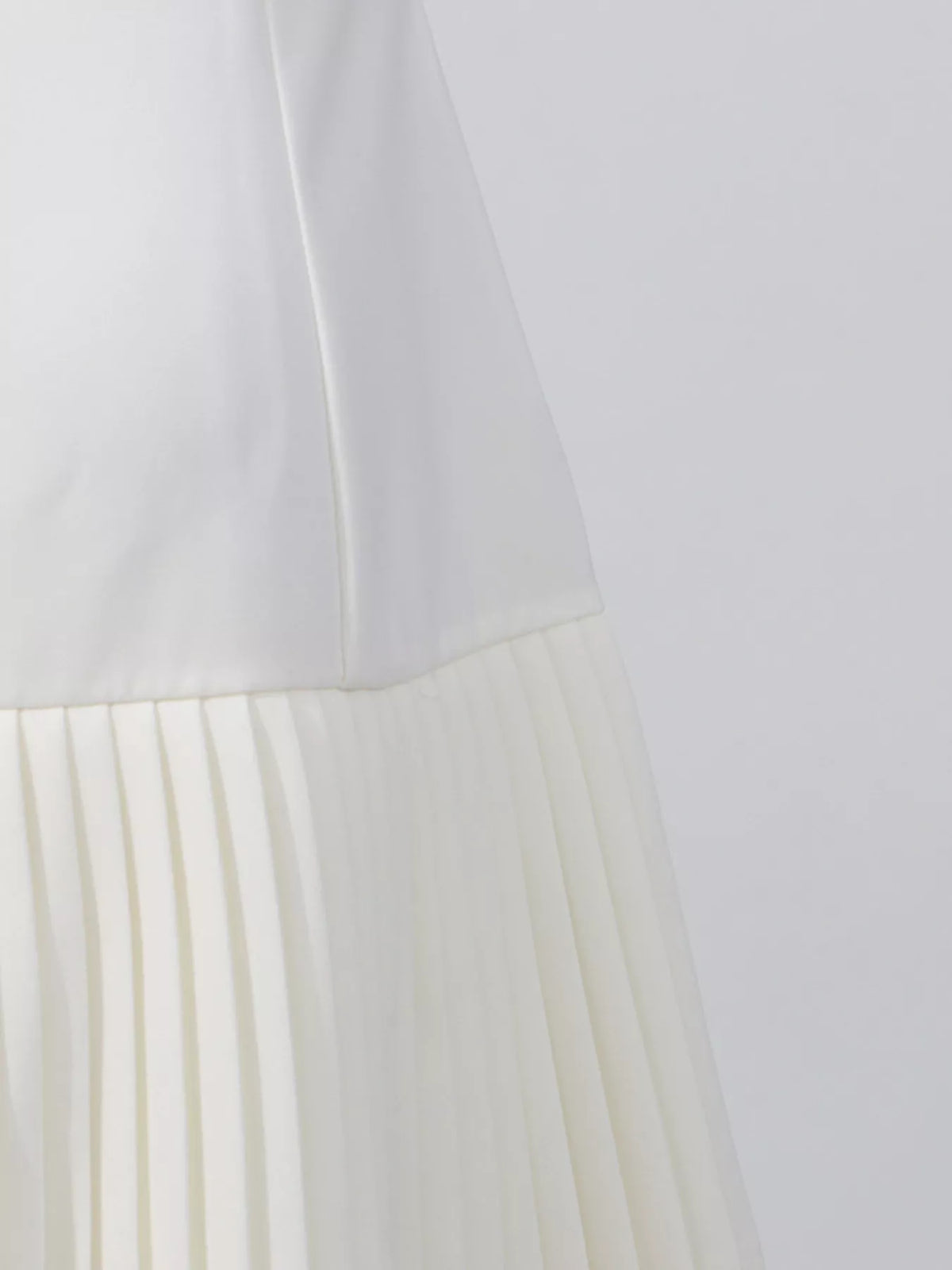 Square Neck Pleated Mini Dress - alternate view 10