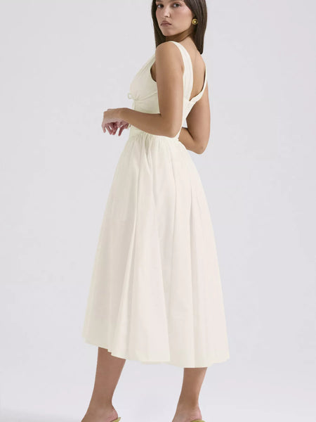 V-Neck Sleeveless Midi Dress - alternate view 21