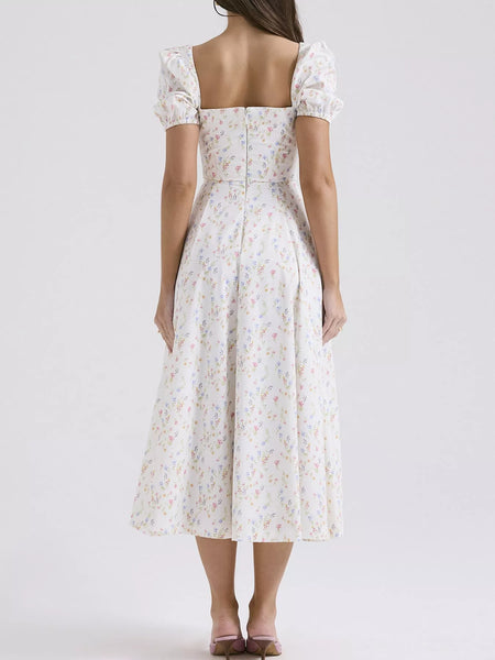 Floral Spaghetti Straps Midi Dress - alternate view 39