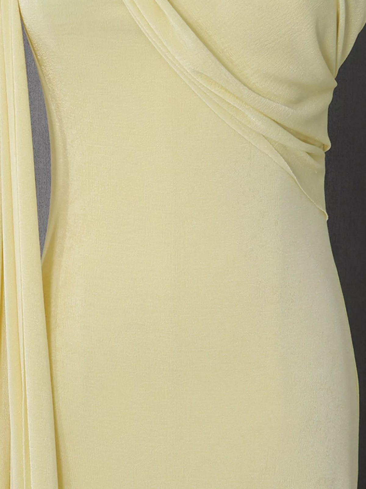 One-Shoulder Draped Maxi Dress - alternate view 12