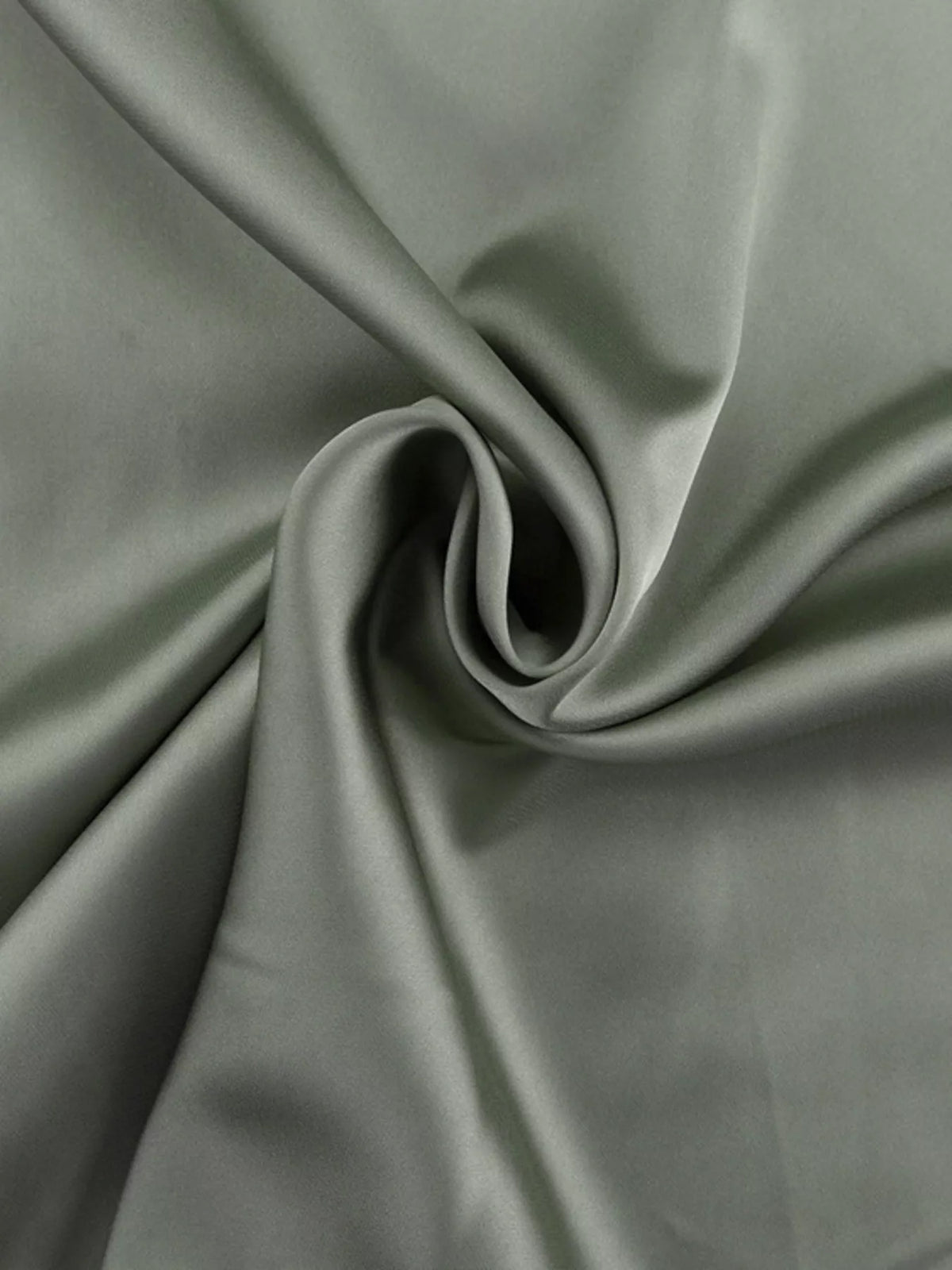 V-Neck Satin Mini Dress with Flowy Sleeves - alternate view 11
