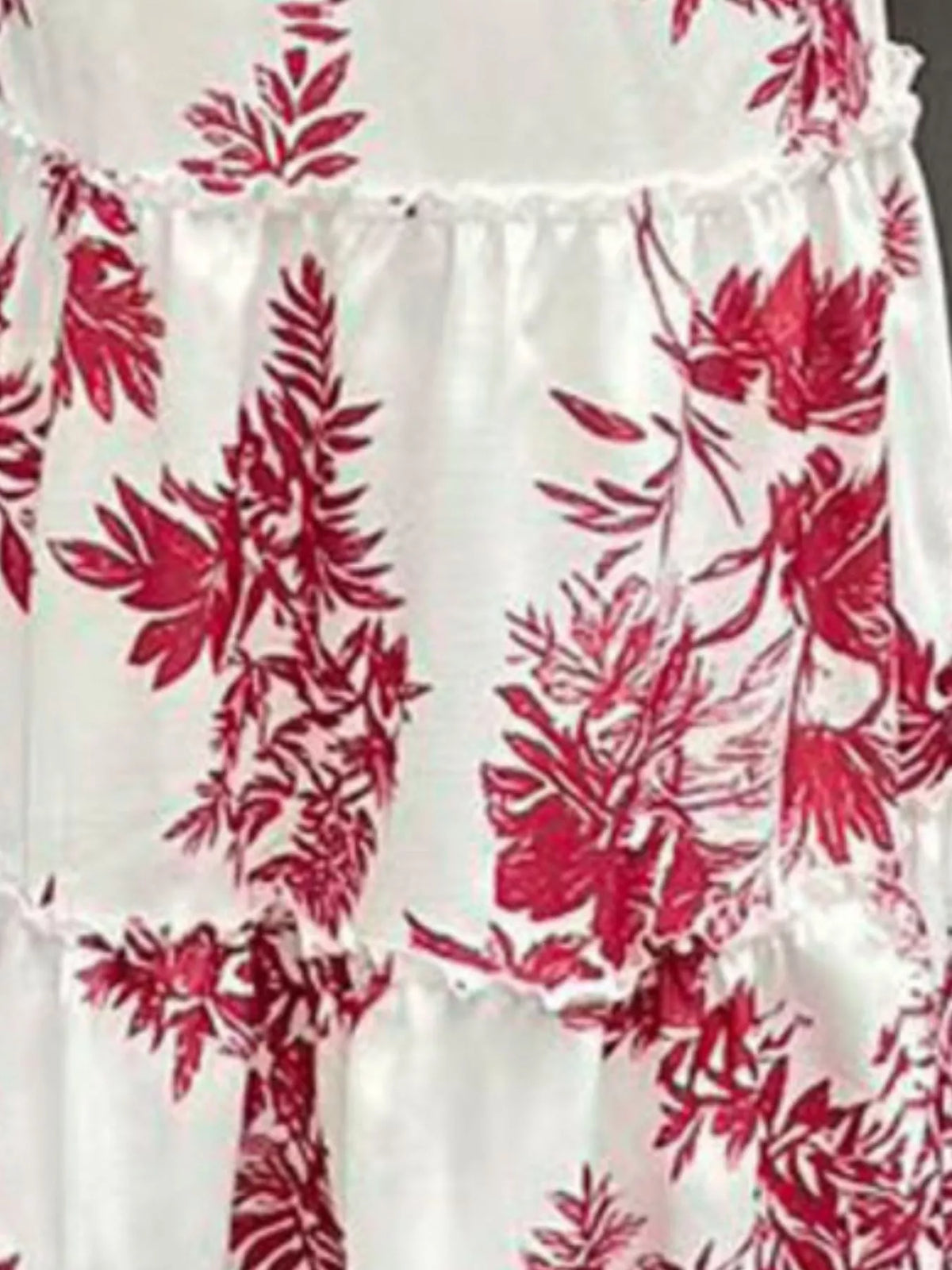 Printed Button Front Maxi Dress - alternate view 9