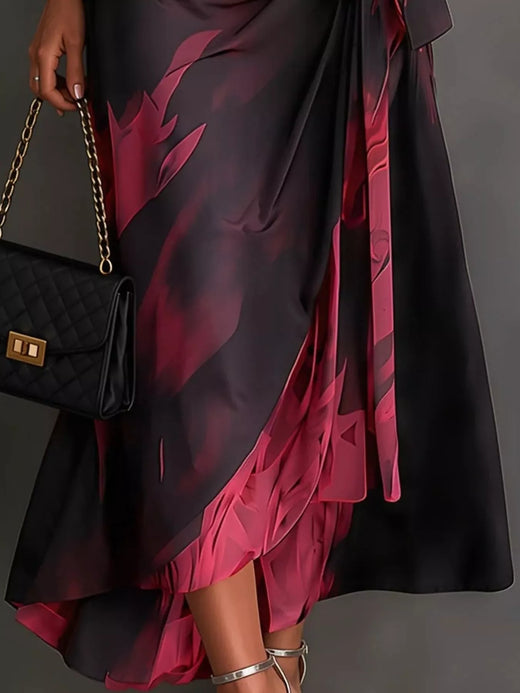 Tie Detail Surplice Dress - alternate view 6