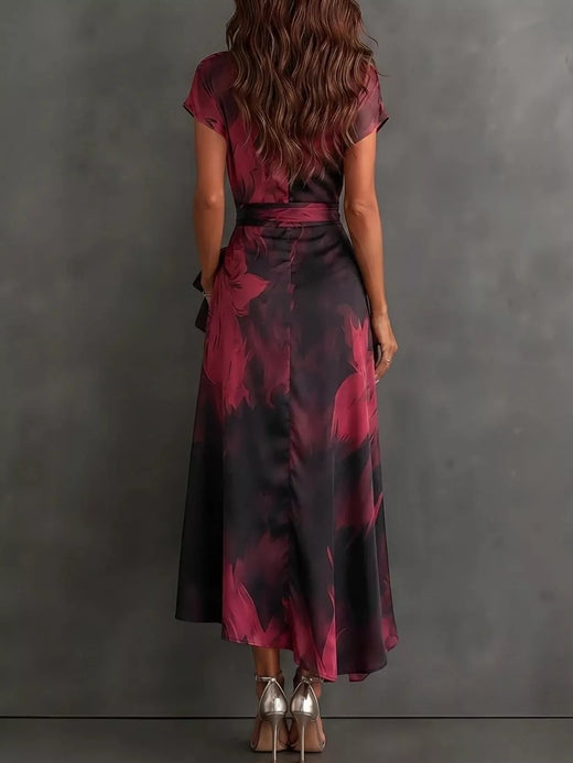 Tie Detail Surplice Dress - alternate view 4