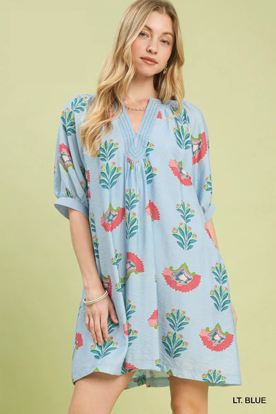 Artistic abstract patterns Print Mini Dress
