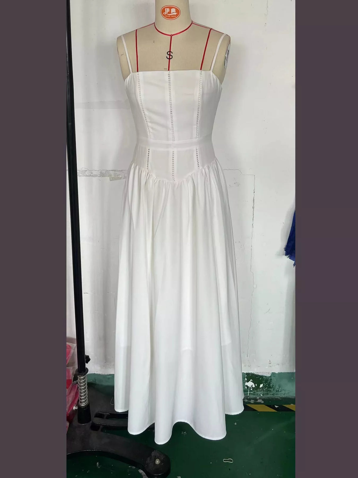 Floral Spaghetti Straps Midi Dress - alternate view 8