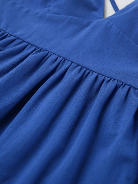 V-Neck Tiered Maxi Cami Dress - alternate view 9