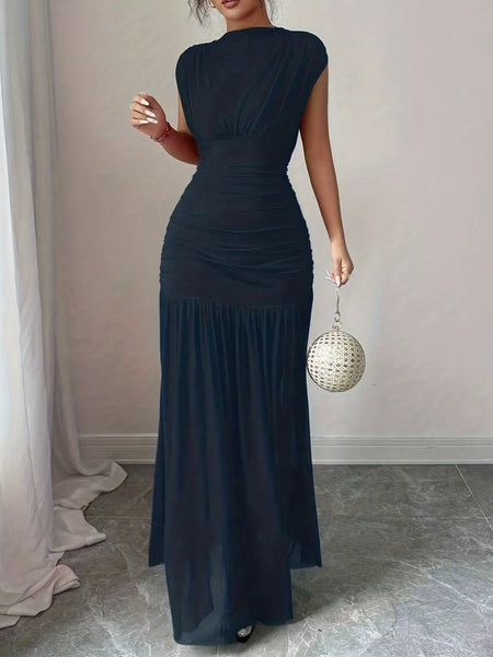 Ruched Bodycon Maxi Dress - alternate view 3