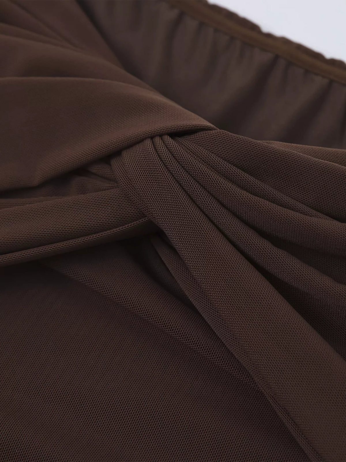 Off-Shoulder Ruched Maxi Dress - alternate view 12
