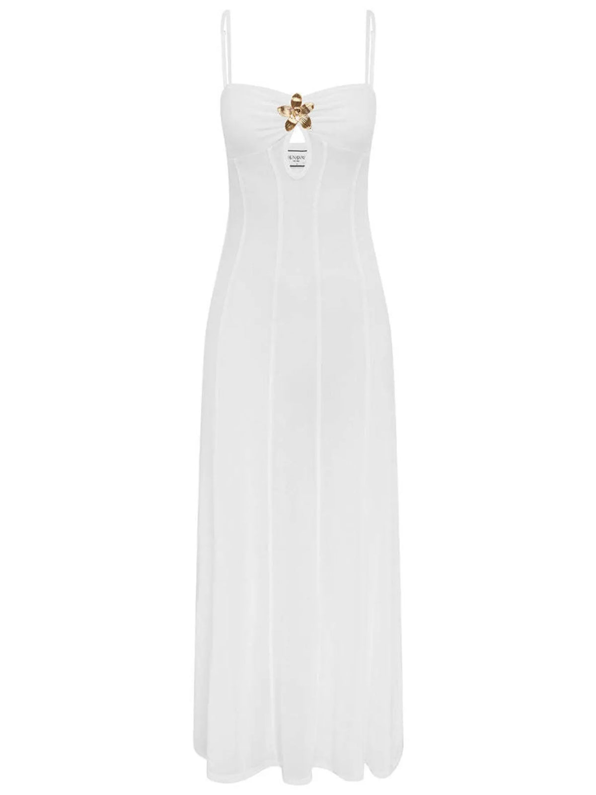 Sweetheart Neck Maxi Cami Dress - alternate view 10