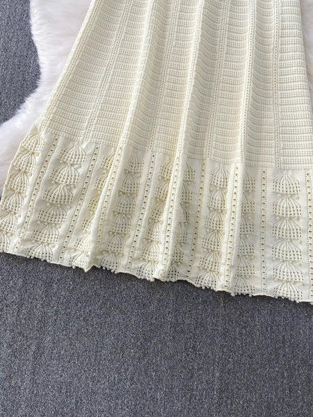 Textured Knit Sleeveless Midi Dress - alternate view 11