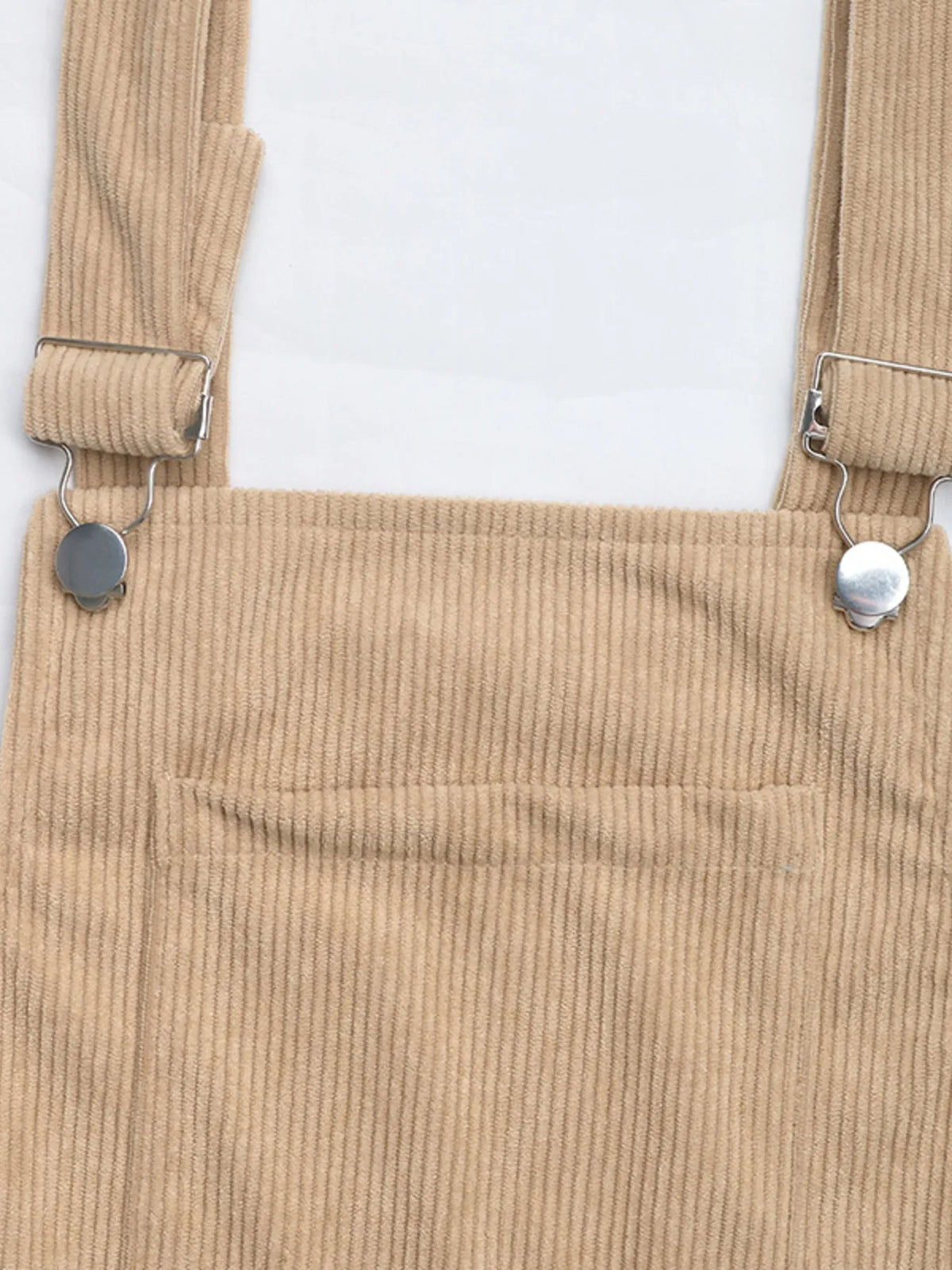 Corduroy Overall Dress with Pocket - alternate view 6