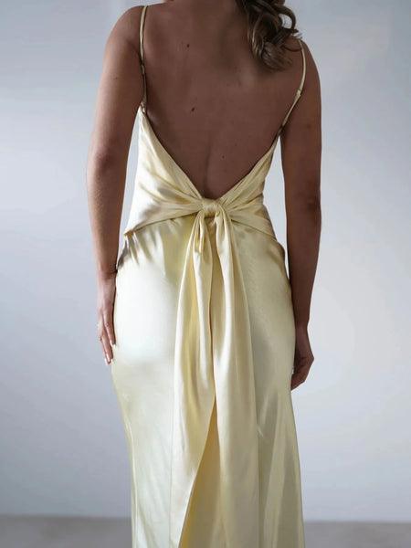 Satin Backless Cami Dress - alternate view 13