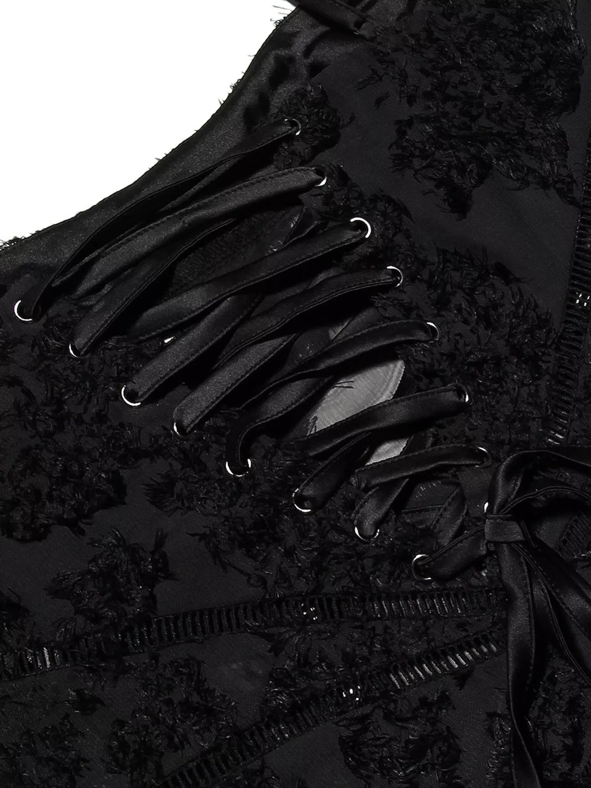 Lace Spaghetti Strap Maxi Dress - alternate view 8