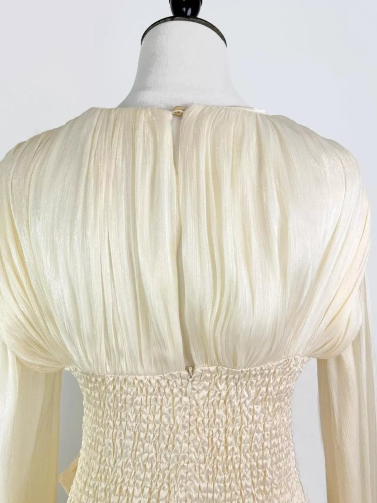 Ruffled Long Sleeve Mini Dress - alternate view 5
