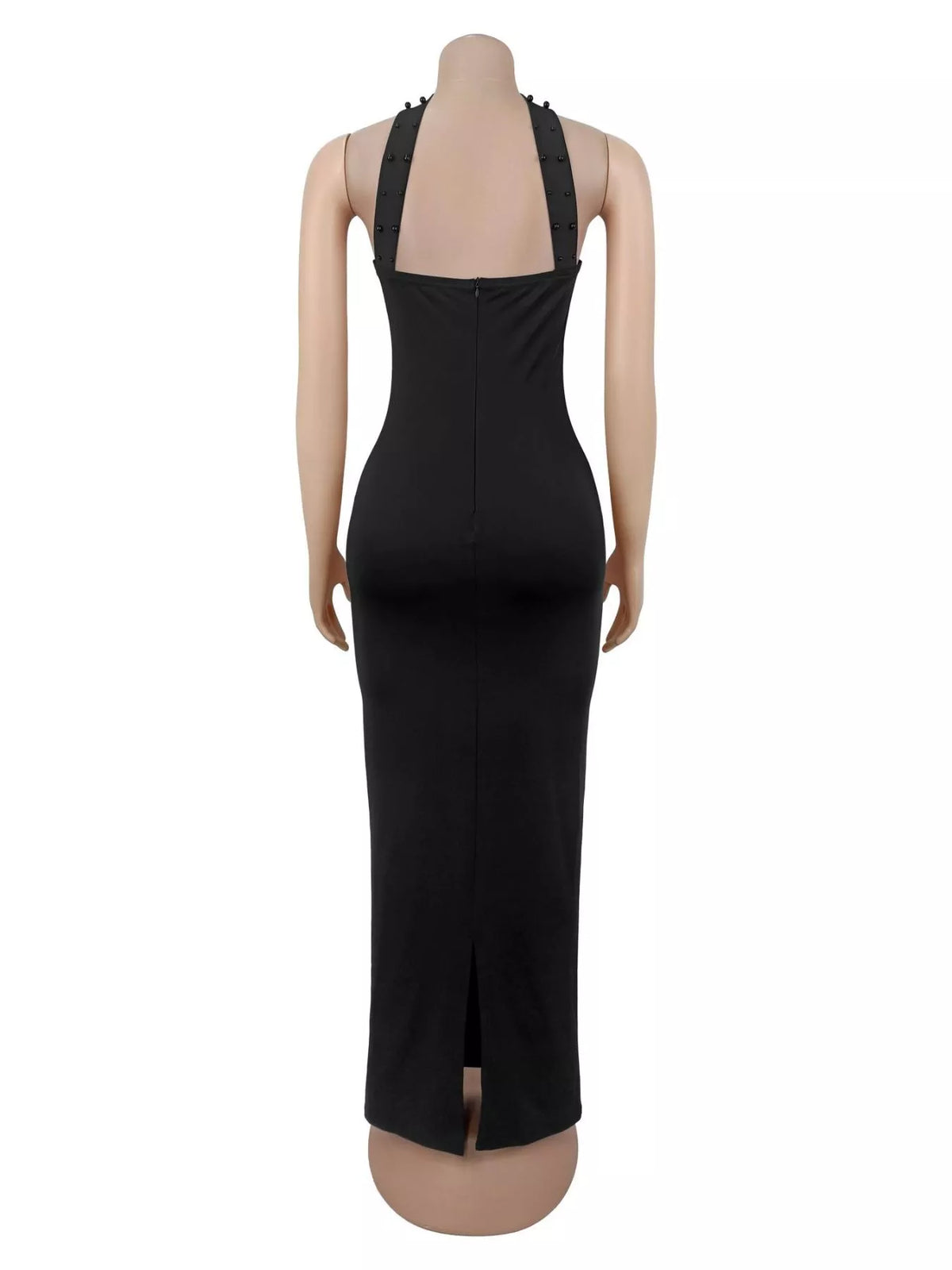 Rhinestone Tube Bodycon Maxi Dress - alternate view 6