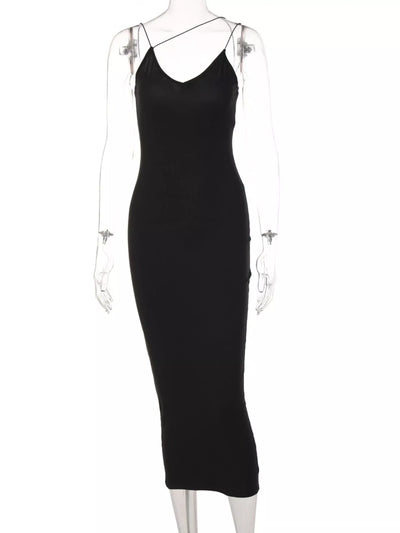 Leopard Print Spaghetti Strap Midi Dress - alternate view 16