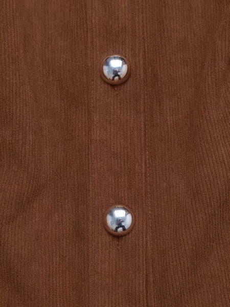 Button-Front Long Sleeve Dress - alternate view 9